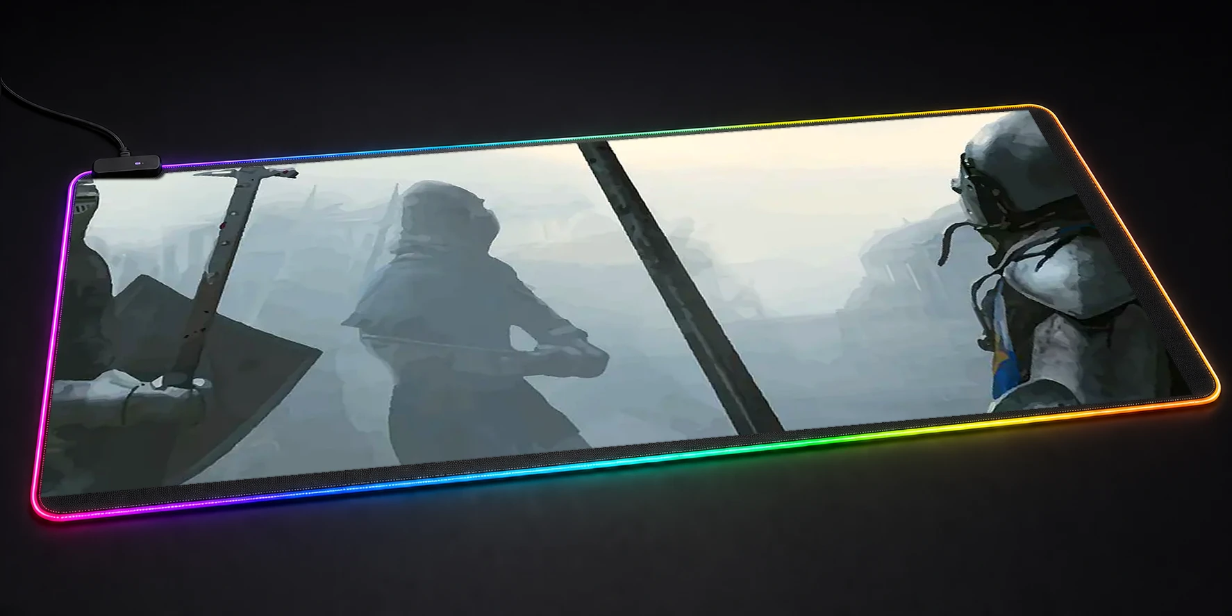 Manor Lords Game RGB Desk Mat RGB desk mat