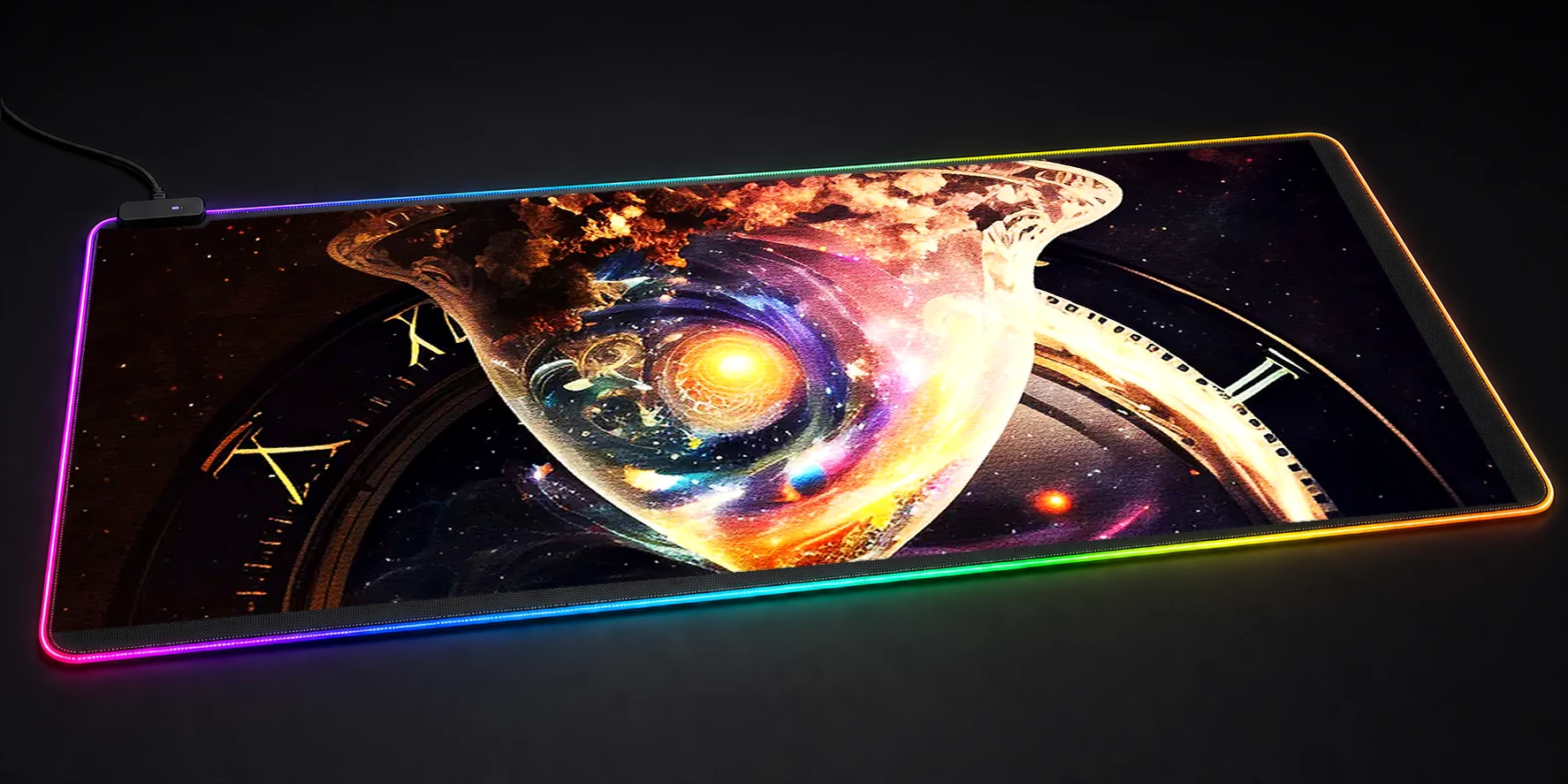 Universe of Time RGB Desk Mat RGB desk mat