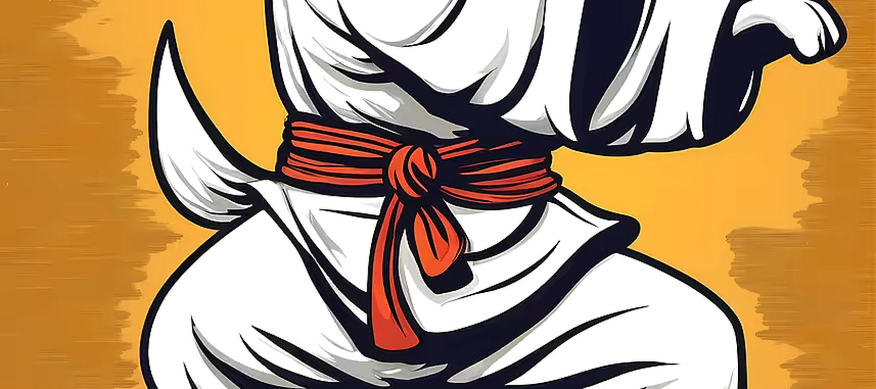 Rabbit RGB Desk Mat full-width design preview