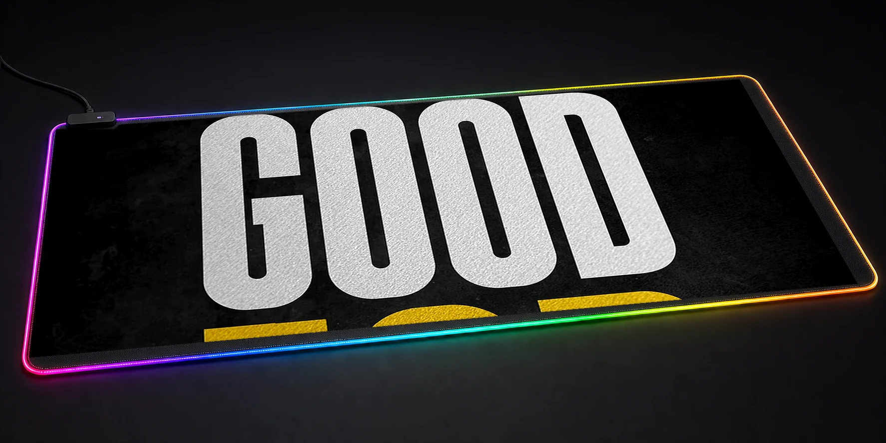 good job RGB Desk Mat RGB desk mat