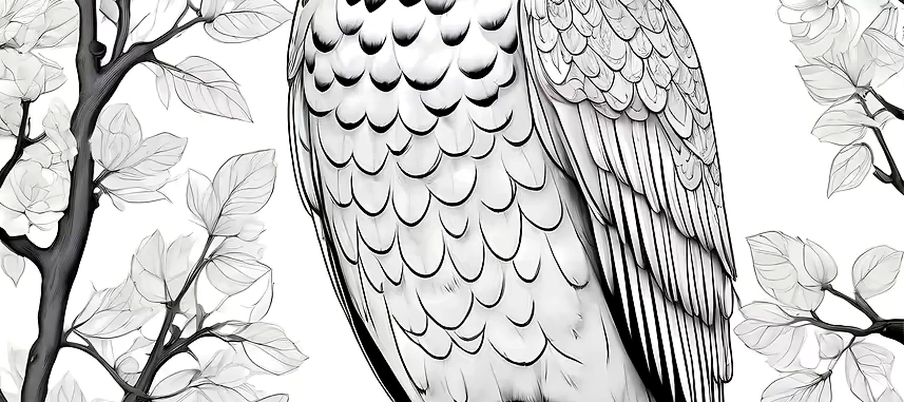 Owl RGB Desk Mat full-width design preview