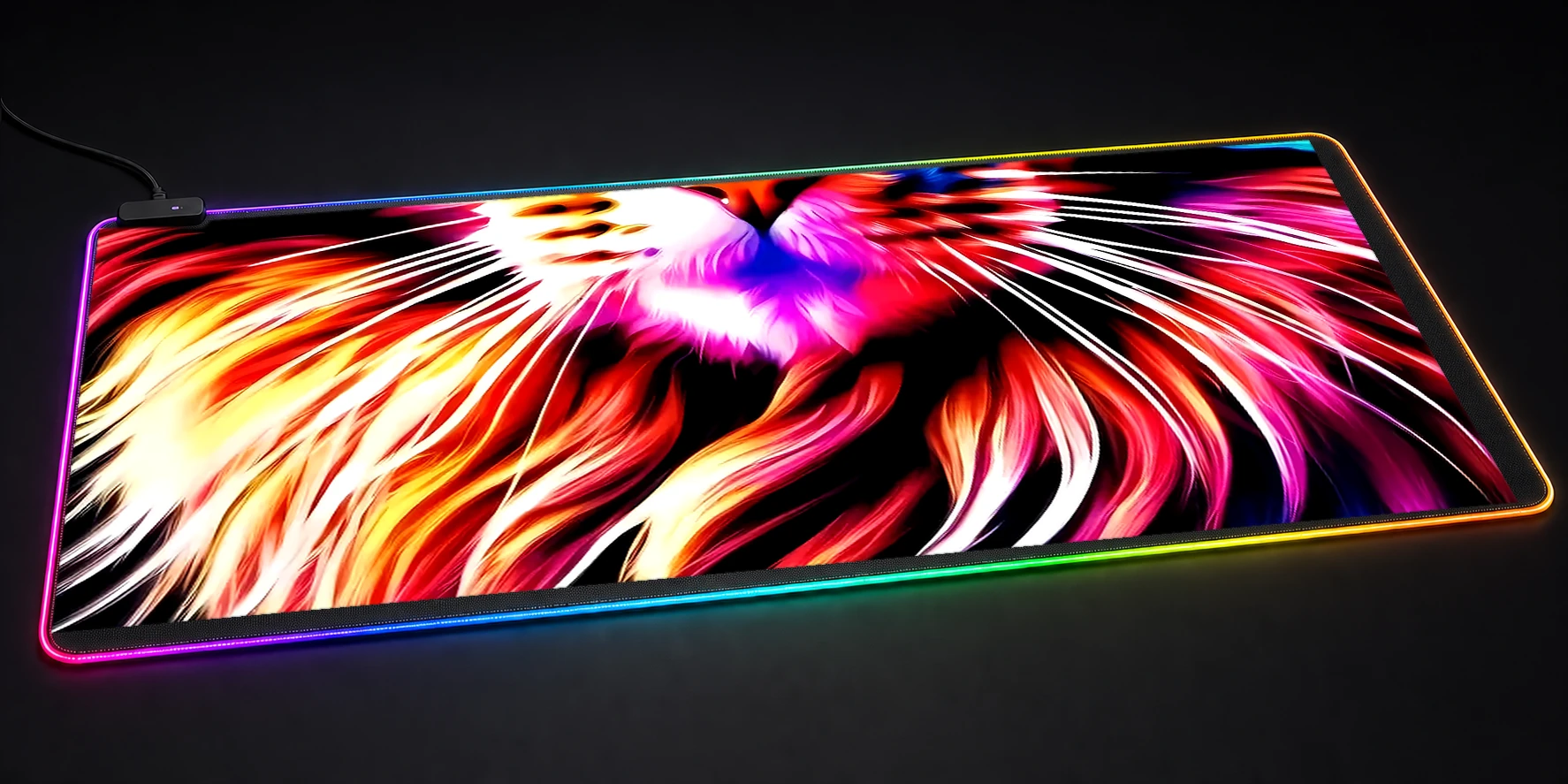 Cat RGB Desk Mat RGB desk mat